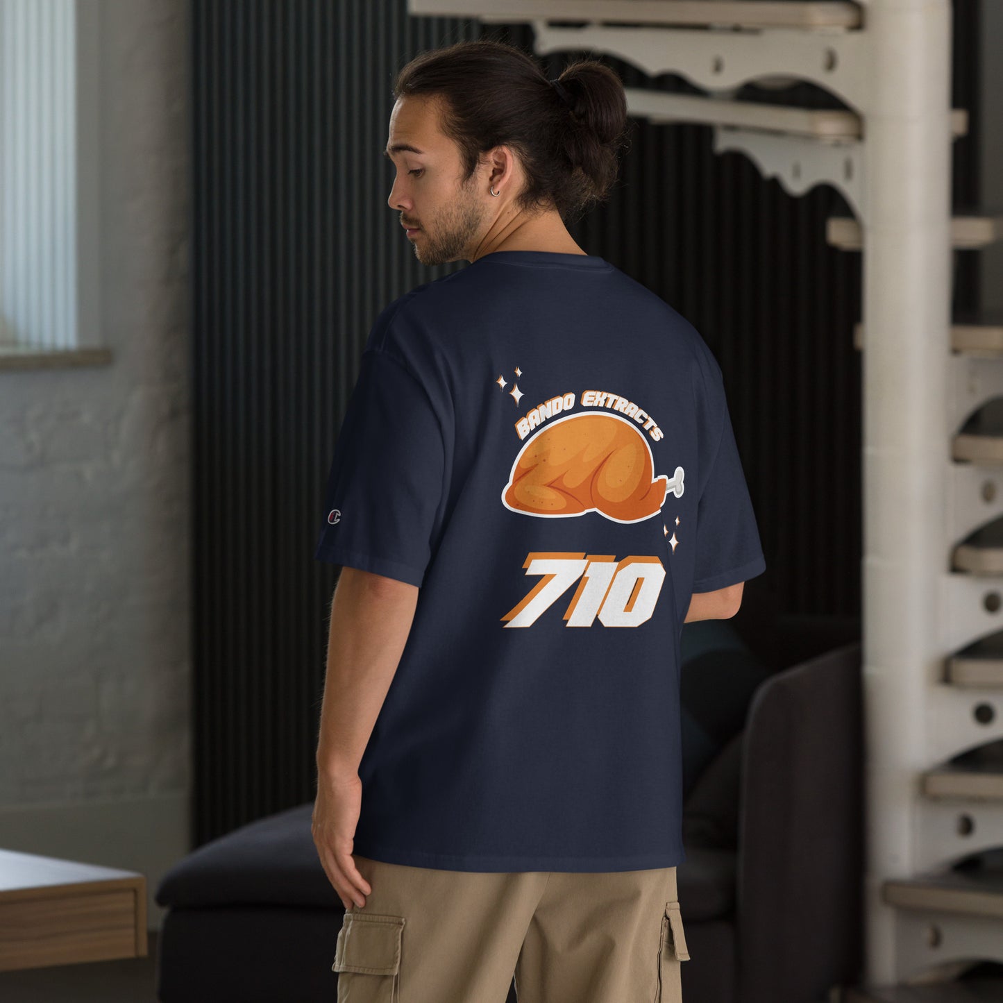 Men's WHOLE CHICKEN CHAMPION T-shirt